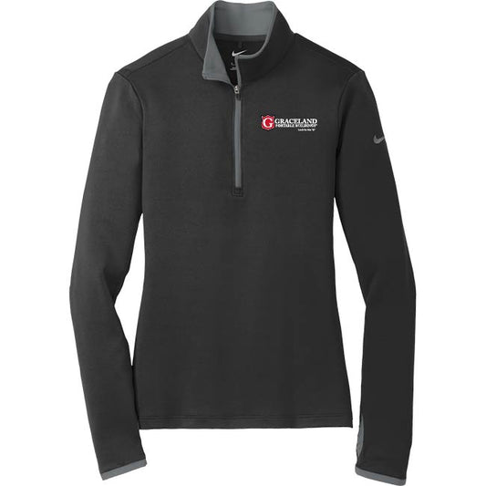 Nike Women's Dri-FIT Stretch 1/2-Zip Cover-Up