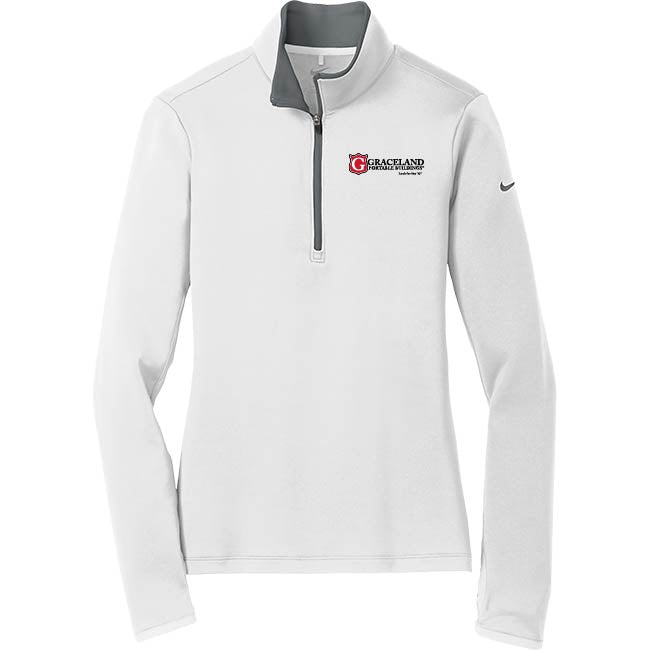 Nike Women's Dri-FIT Stretch 1/2-Zip Cover-Up