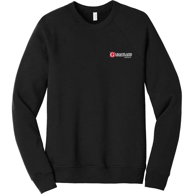 BELLA+CANVAS Unisex Sponge Fleece Raglan Sweatshirt