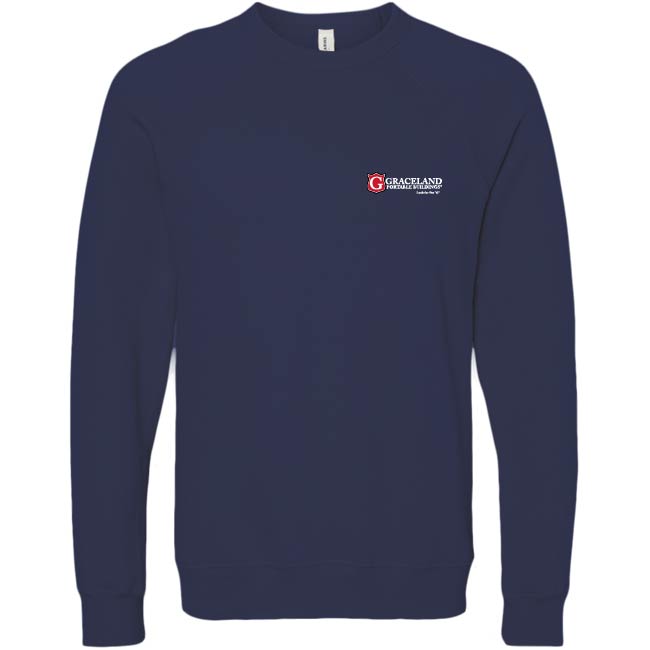 BELLA+CANVAS Unisex Sponge Fleece Raglan Sweatshirt