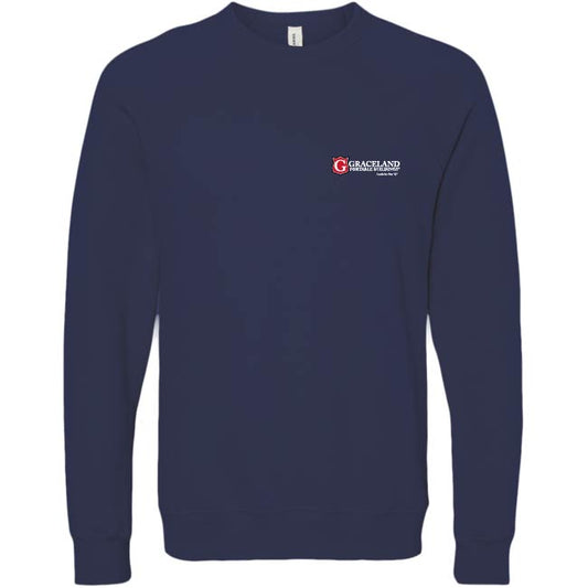 BELLA+CANVAS Unisex Sponge Fleece Raglan Sweatshirt