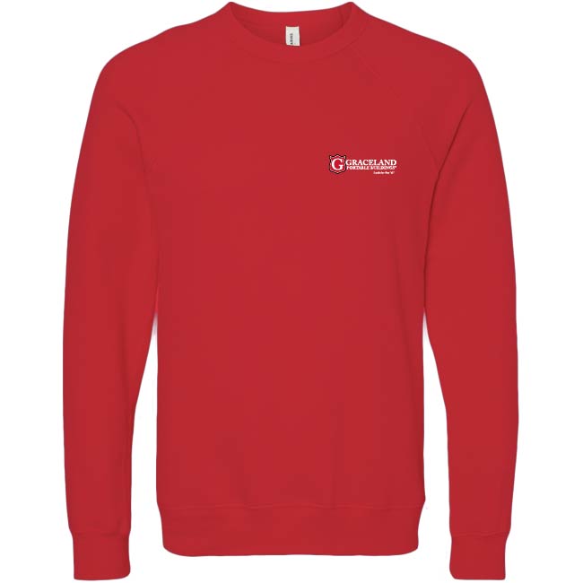 BELLA+CANVAS Unisex Sponge Fleece Raglan Sweatshirt
