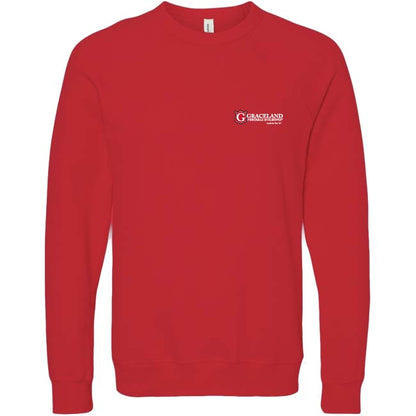 BELLA+CANVAS Unisex Sponge Fleece Raglan Sweatshirt