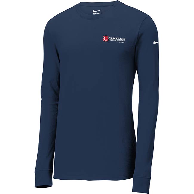 Nike Dri-FIT Cotton/Poly Long Sleeve Tee